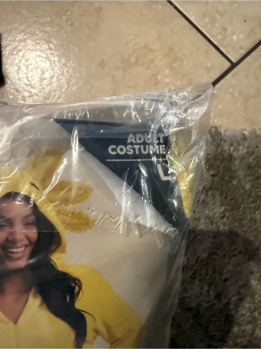 Spooktacular Creations Halloween Axolotl Costume, size adult large new yellow
